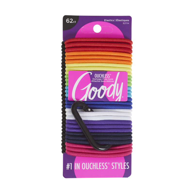 Goody Ouchless Elastics - 92134 - 62s
