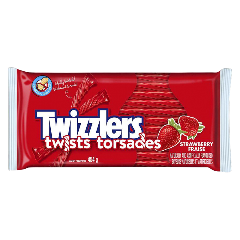 Twizzlers Twists - Strawberry - 454g
