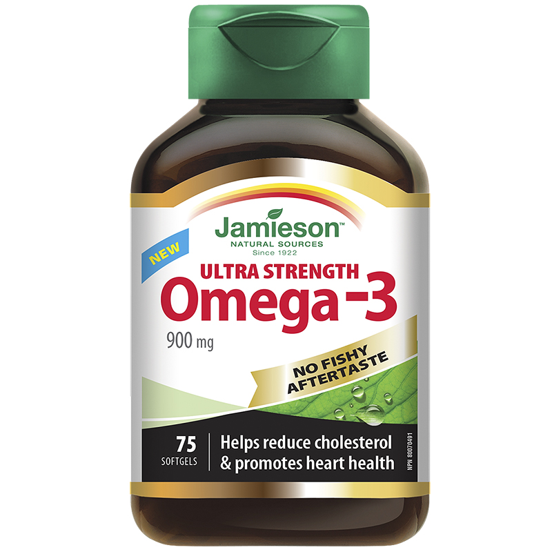 Jamieson Ultra Strength Omega-3 - 900mg - 75s