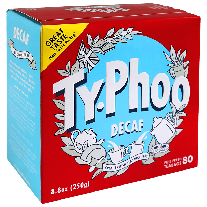 Typhoo Tea Decaffeinated - 80s