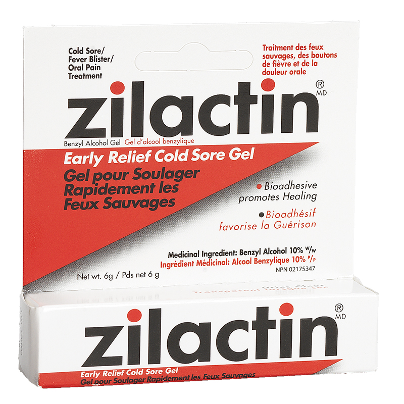 Zilactin Medicated Gel - 6g