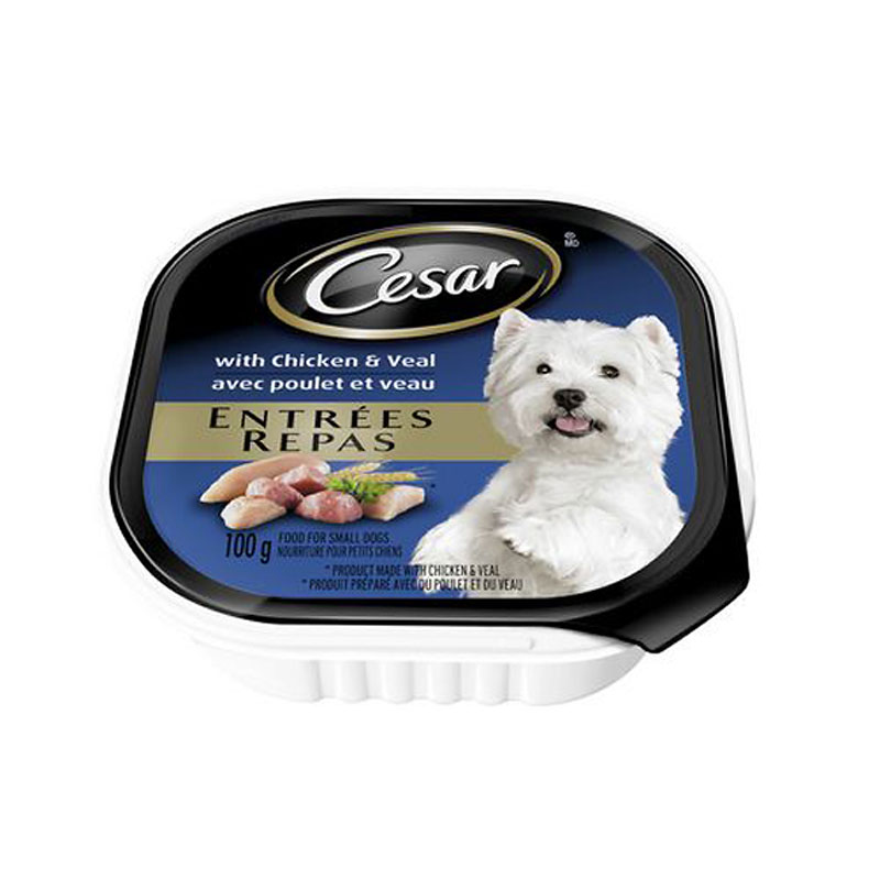 Pedigree Cesar Dog Food - Chicken and Veal - 100g