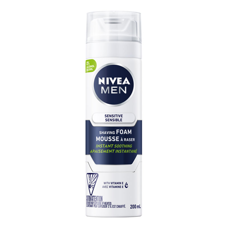 Nivea for Men Sensitive Skin Shaving Foam - 200ml 