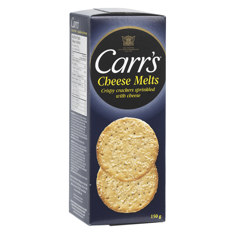 Carr's Cheese Melts - 150g
