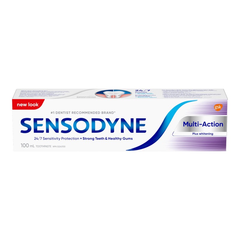 Sensodyne Multi-action Plus Whitening Daily Care Toothpaste - 100ml