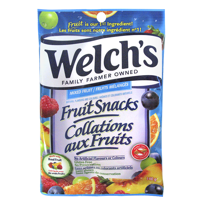 Welch's Fruit Snacks - Mixed Fruit - 140g