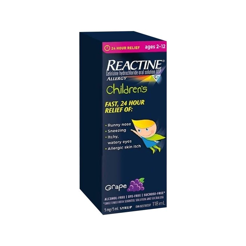 Reactine Allergy Children's Syrup - 118ml