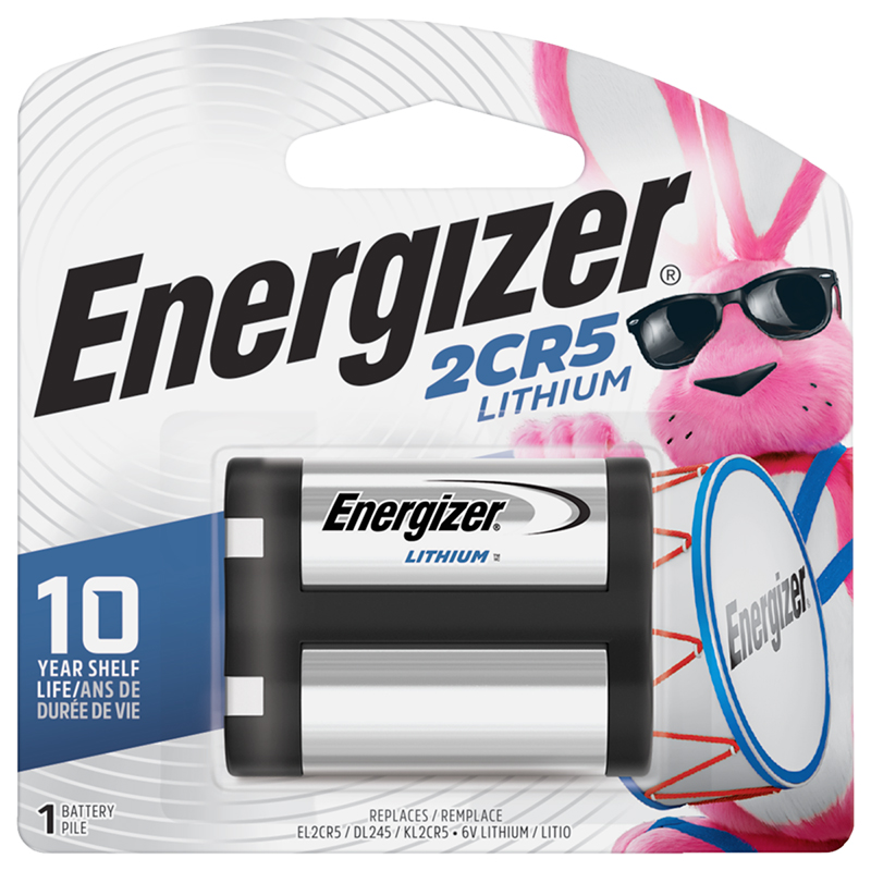 Energizer 6V Lithium Battery Single EL2CR5