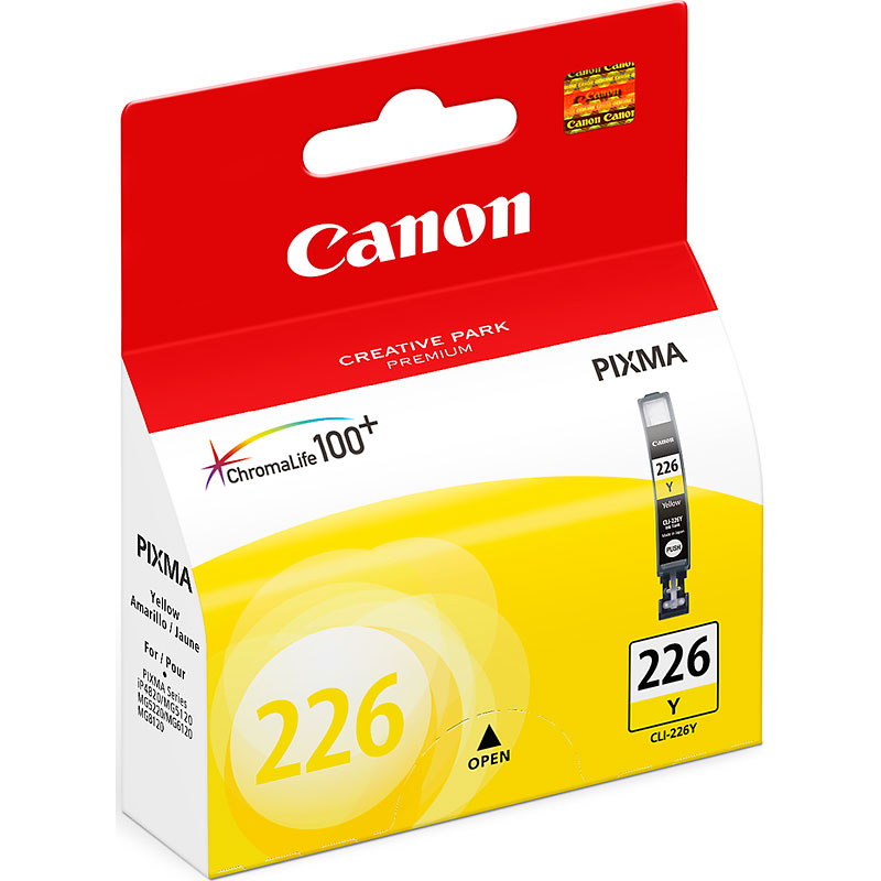 Canon CLI-226Y Ink Cartridge - Yellow - 4549B001 