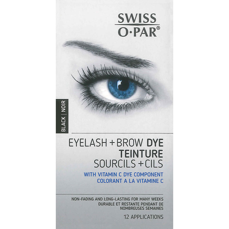 Swiss O-Par Eyelash and Brow Dye Kit - Black