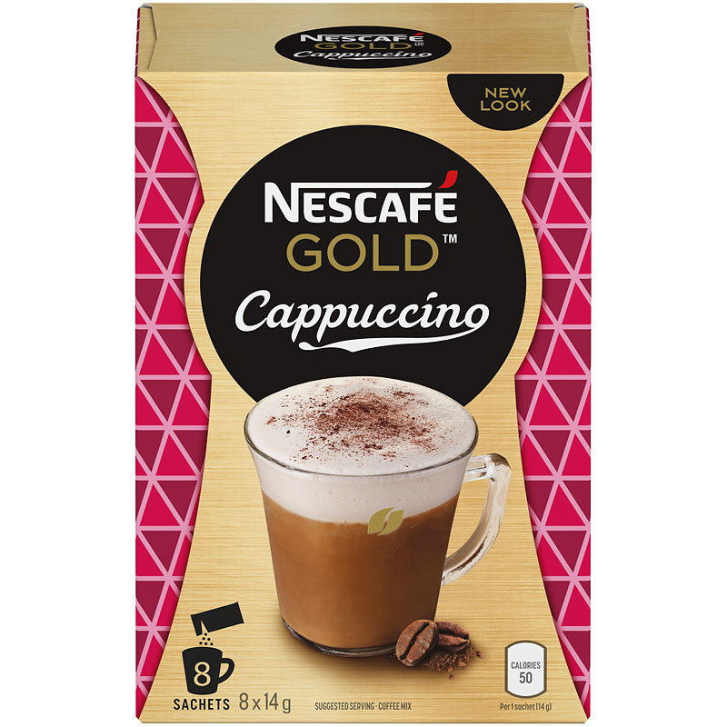 Nescafe Gold Cappuccino Coffee Mix - 8x14g