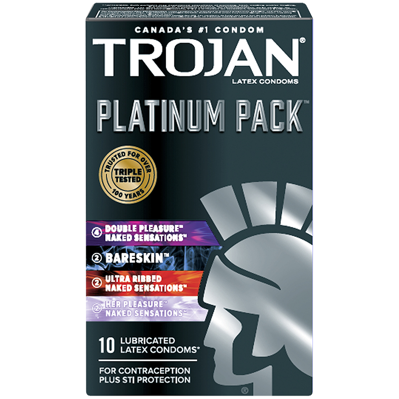 Trojan Platinum Condoms - 10s