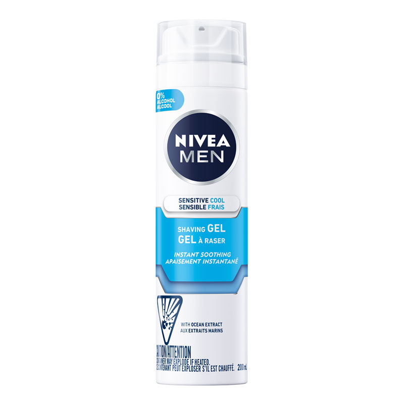 Nivea Men Cooling Shaving Gel - Sensitive Skin - 198g