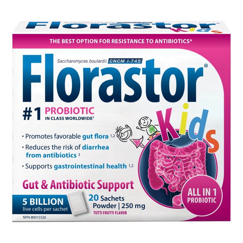 Florastor Kids Probiotic Sachets - 20s