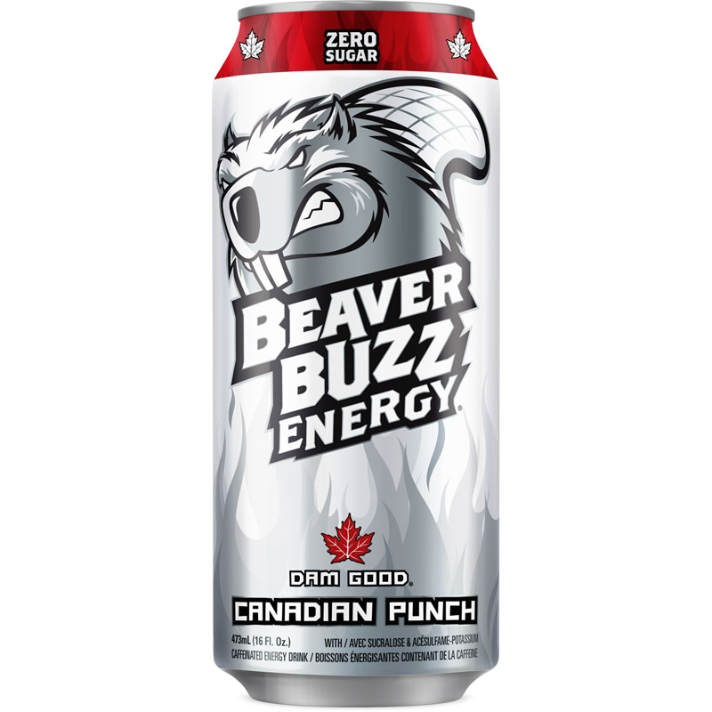 Beaver Buzz - Calorie Burner - Canadian Punch - 473ml