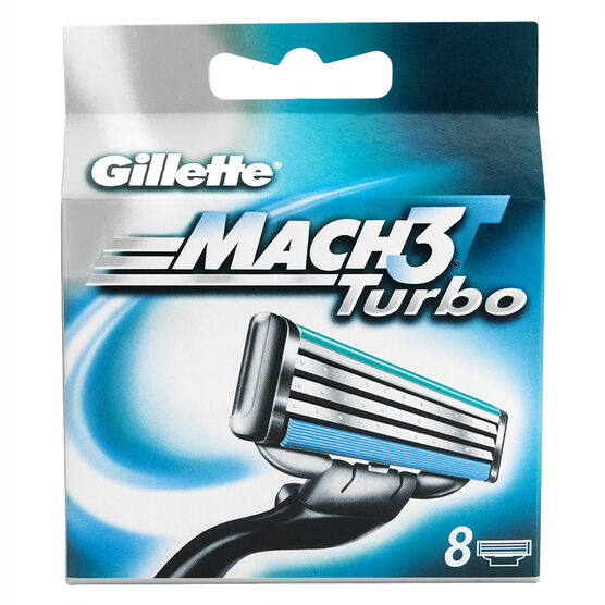 Gillette Mach 3 Turbo Blades - 8's | London Drugs