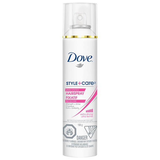 Dove Style + Care Unscented Hairspray - 198g | London Drugs