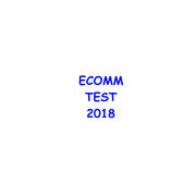 Ecomm Test Sku Component #2
