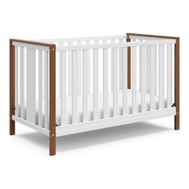 Storkcraft Modern Pacific 4-in-1 Convertible Crib - White/Vintage Driftwood