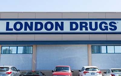 London Drugs Store at 10348 King George Boulevard Surrey BC