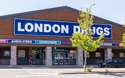 London Drugs Store at 7303 - 120th Street, Delta BC