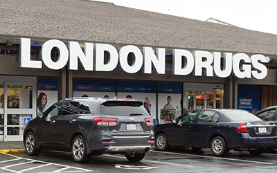London Drugs Store at 3995 Quadra Street, Victoria BC