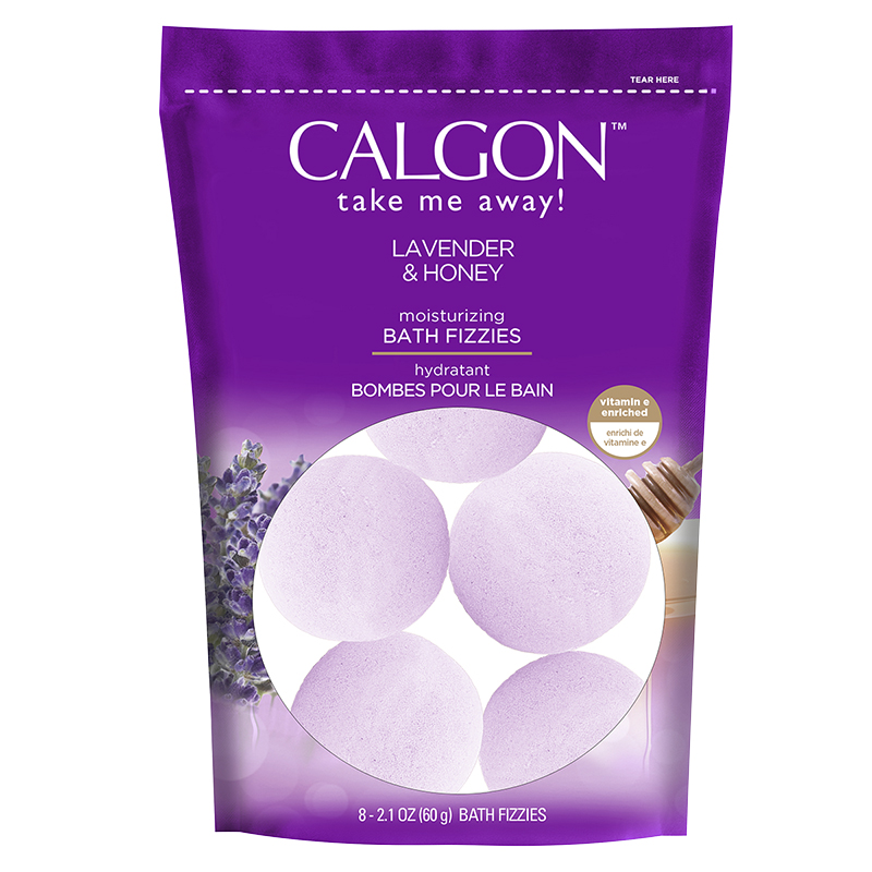 Calgon Moisturizing Bath Fizzies - Lavender & Honey - 8s