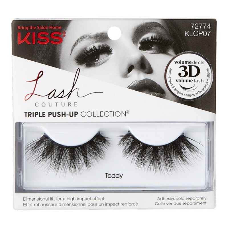 Kiss Lash Couture Triple Push-up Collection False Lashes - Teddy