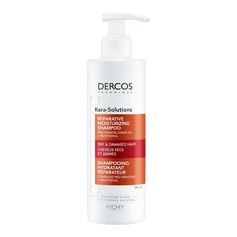 Vichy Dercos Kera-Solutions Reparative Moisturizing Shampoo - 250ml