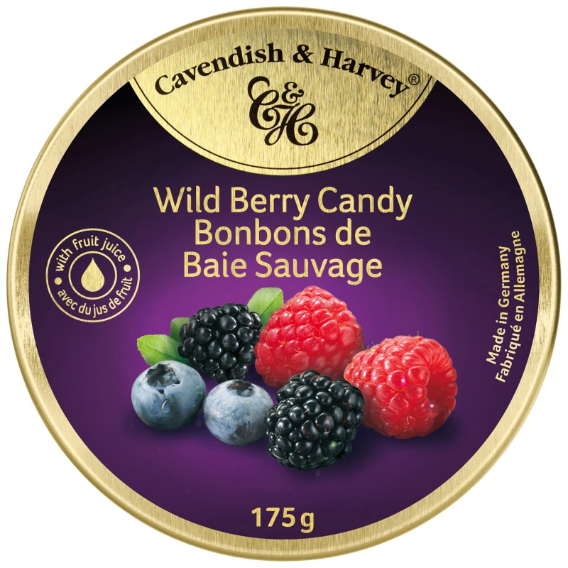 Cavendish & Harvey Wild Berry Candy Drops - 175g
