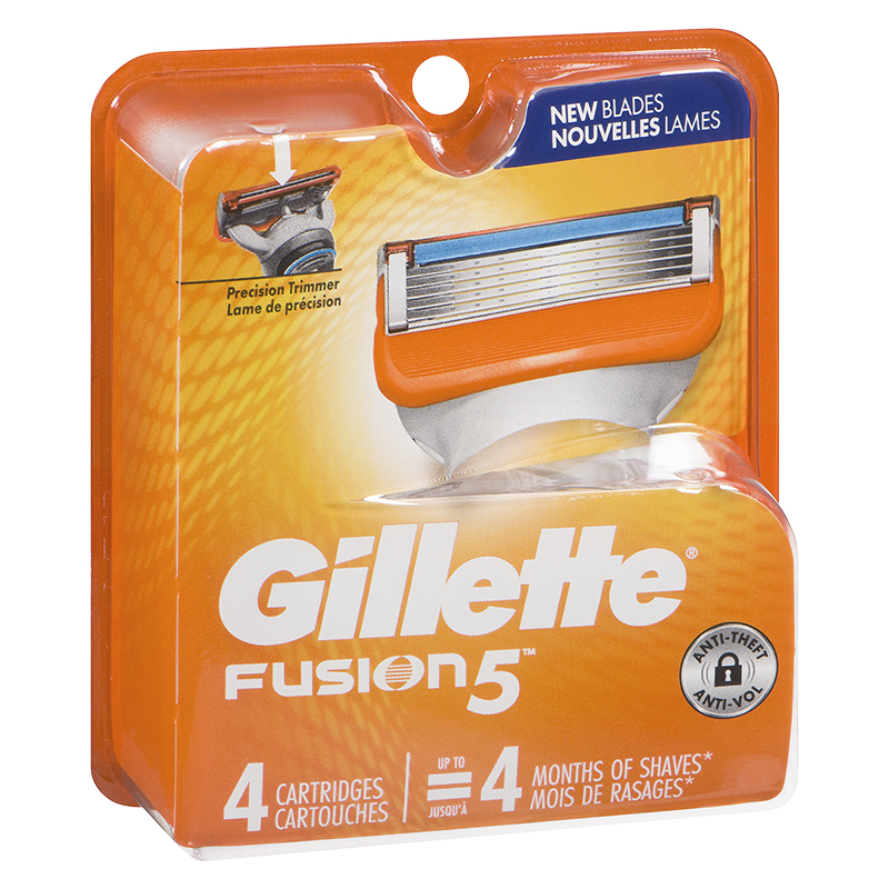 Gillette Fusion5 Cartridges - 4s