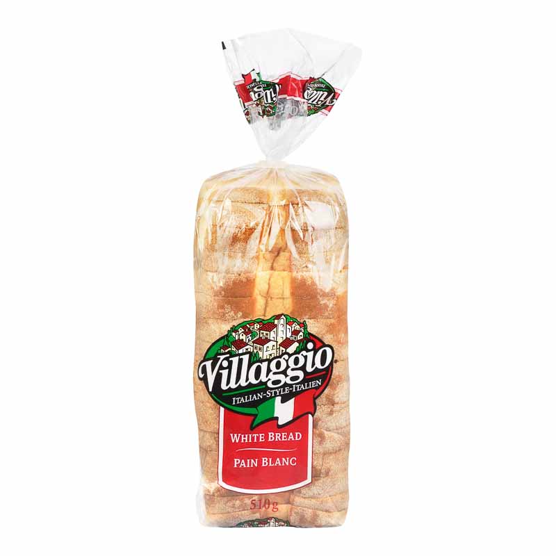 Villaggio White Bread - Italian Style - 510g