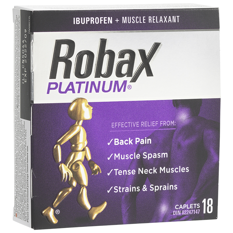 Robax Platinum Caplets - 18's