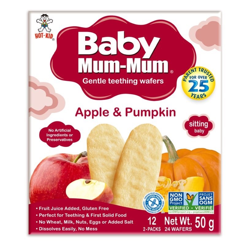 Baby Mum-Mum - Apple and Pumpkin - 50g