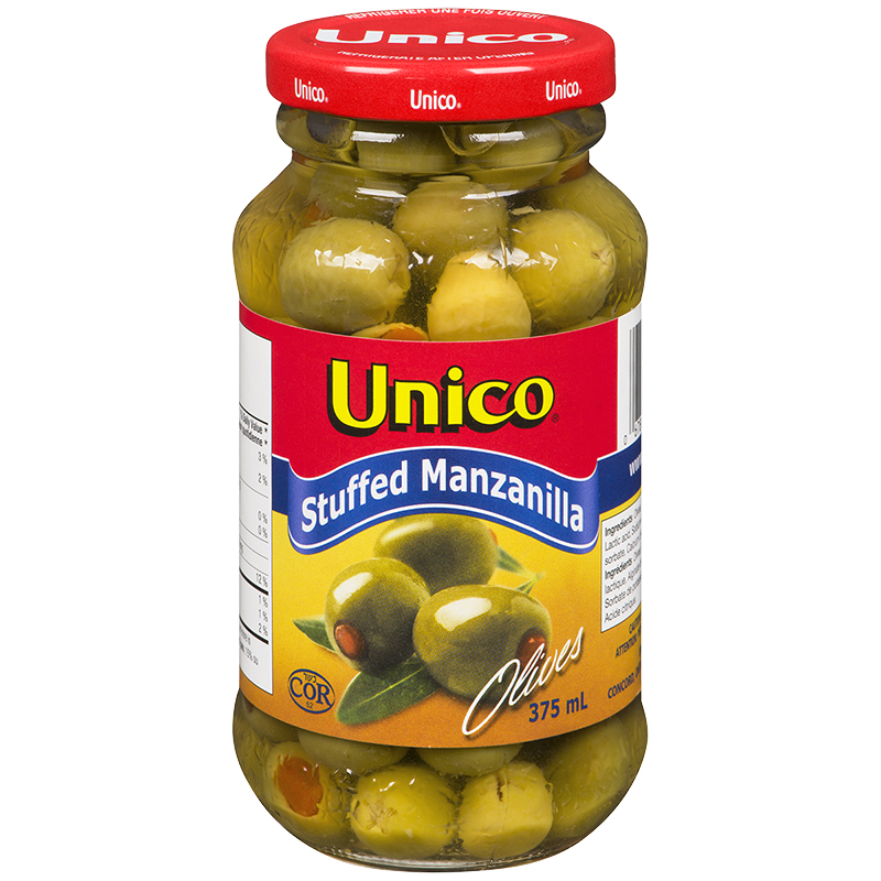 Unico Stuffed Manzanilla Olives - 375ml