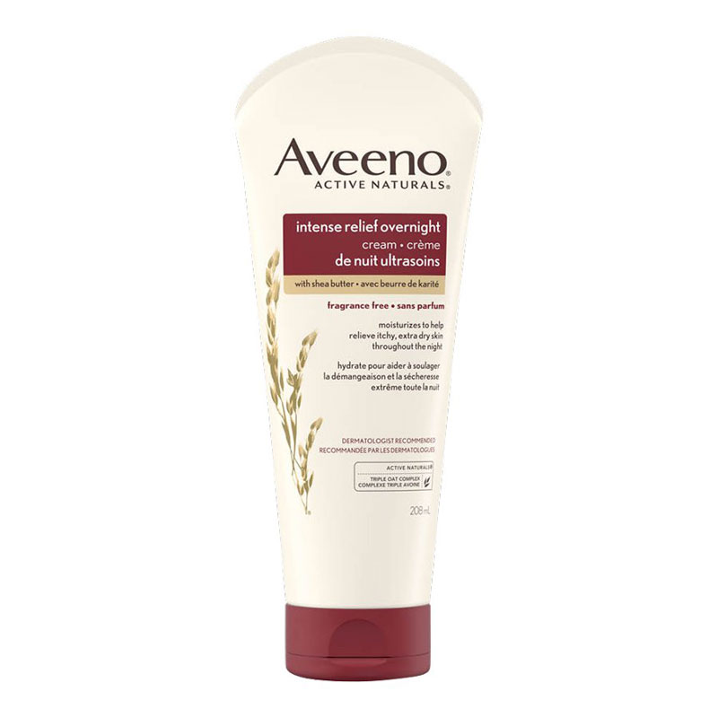 Aveeno Active Naturals Intense Relief Overnight Cream - 208ml
