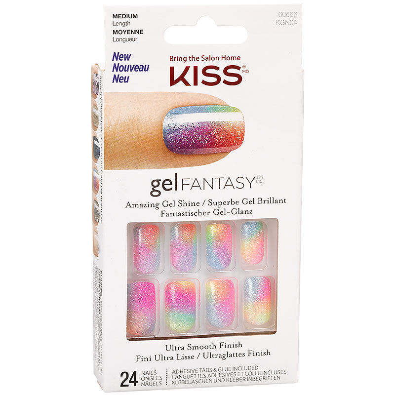 Kiss Gel Fantasy Ready-To-Wear Gel Nails