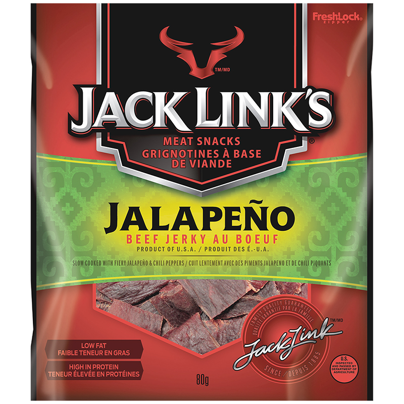 Jack Links Beef Jerky - Jalapeno - 80g