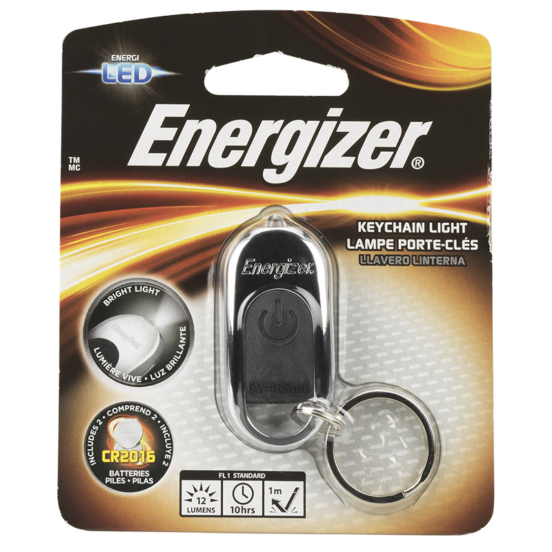 Energizer LED Keychain Light - HTKC2BUCS