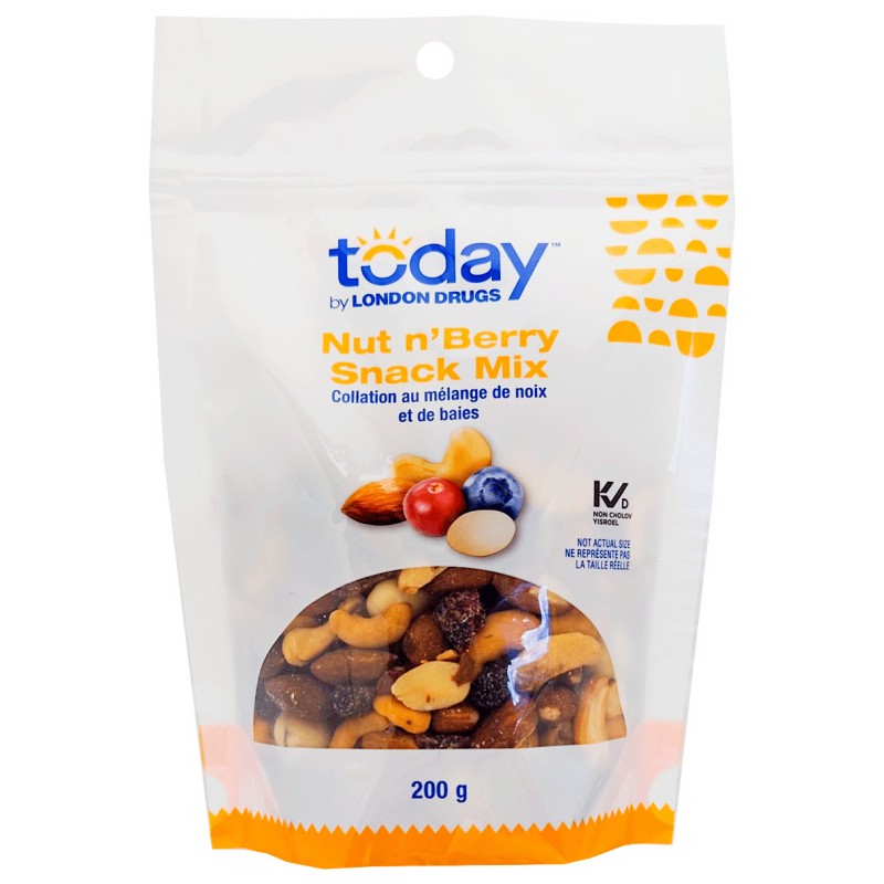 Today By London Drugs - NUT'N'BERRY Raisin Mix - 200g