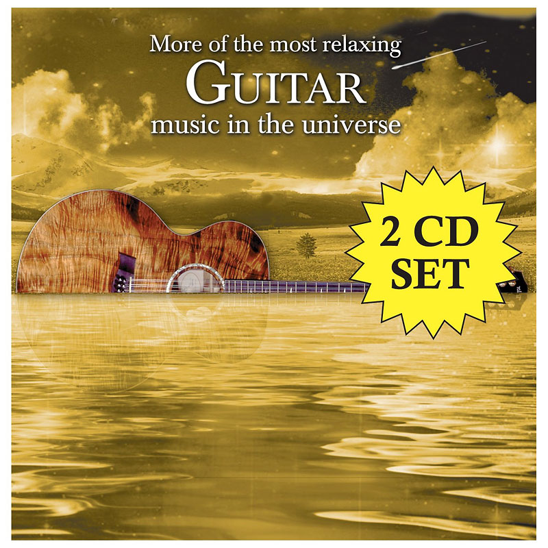 More Of The Most Relaxing Guitar Music In The Universe featuring Various Artsists - CD