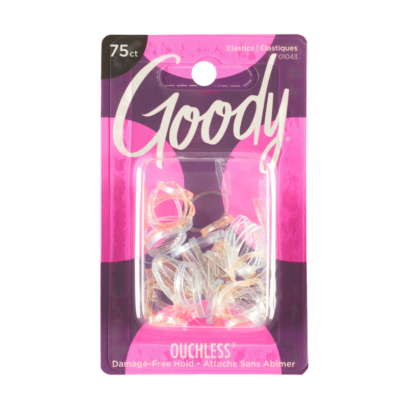 Goody Ouchless Elastics with Glitter - Mini