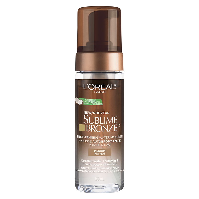 L'Oreal Sublime Bronze Self-Tanning Water Mousse - Medium - 150ml