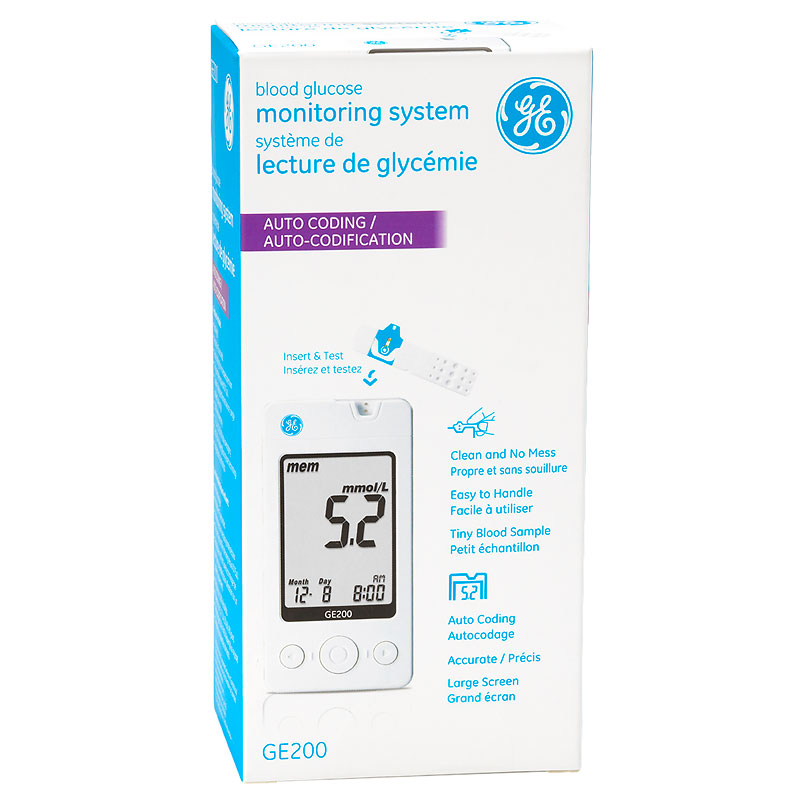 GE200 Blood Glucose Monitor - BN-GE200