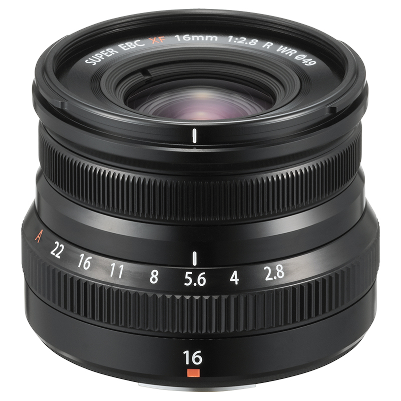 Fujifilm Fujinon XF 16mm F2.8 R WR Lens - Black - 600020775