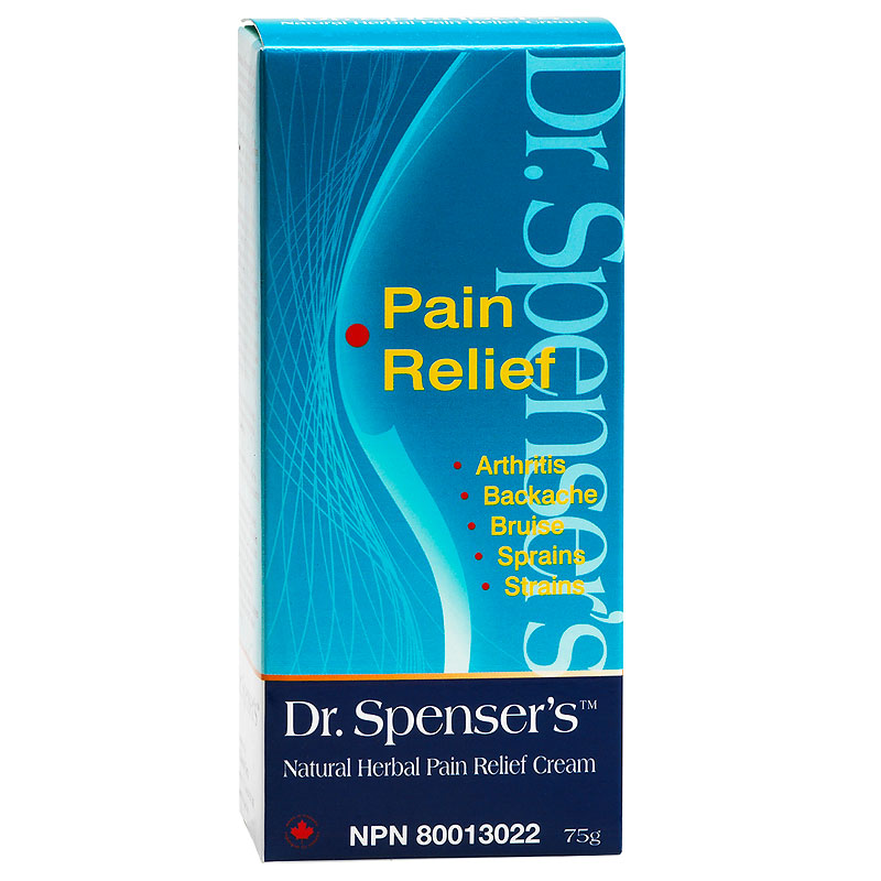 Dr. Spenser's Herbal Muscle Pain Relief Cream - 75 g