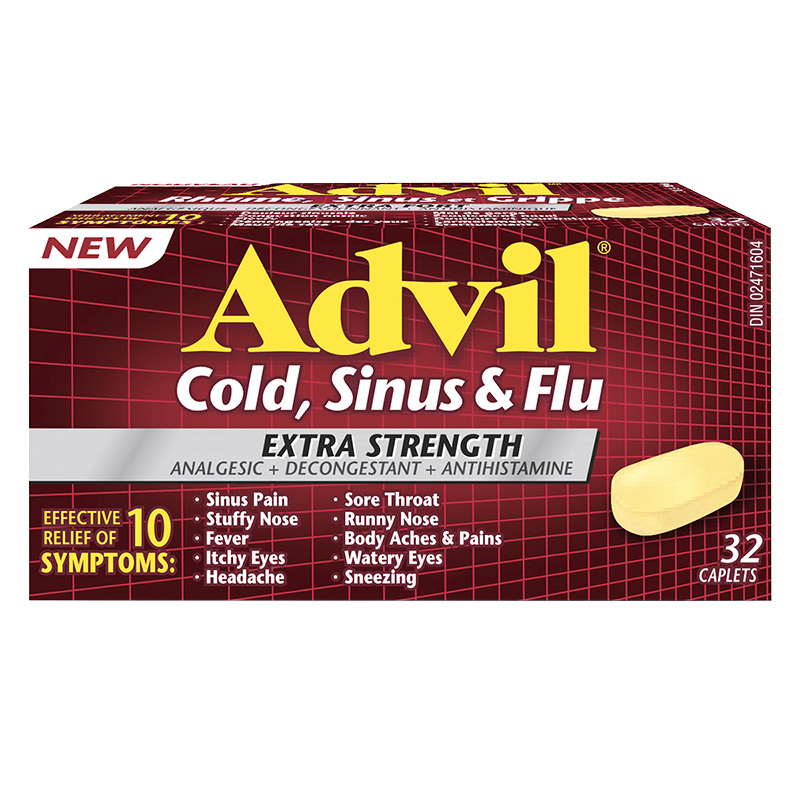 Advil Cold Sinus & Flu Extra Strength Caplets - 32s