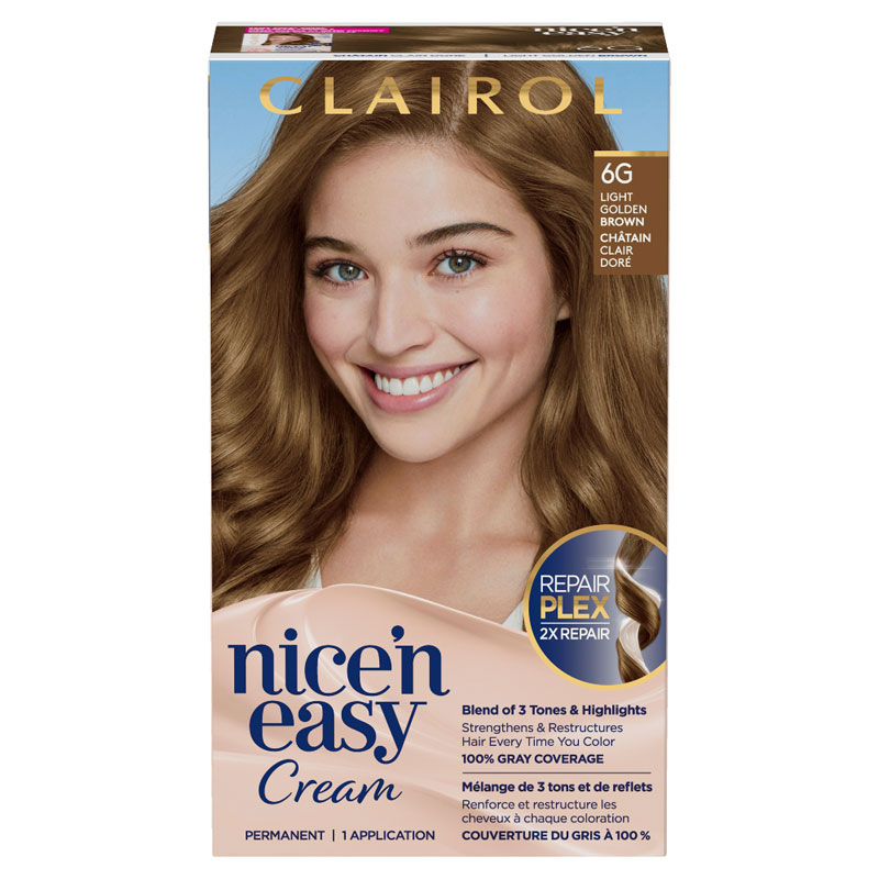 Clairol Nice'n Easy Hair Color - Light Golden Brown (6G)