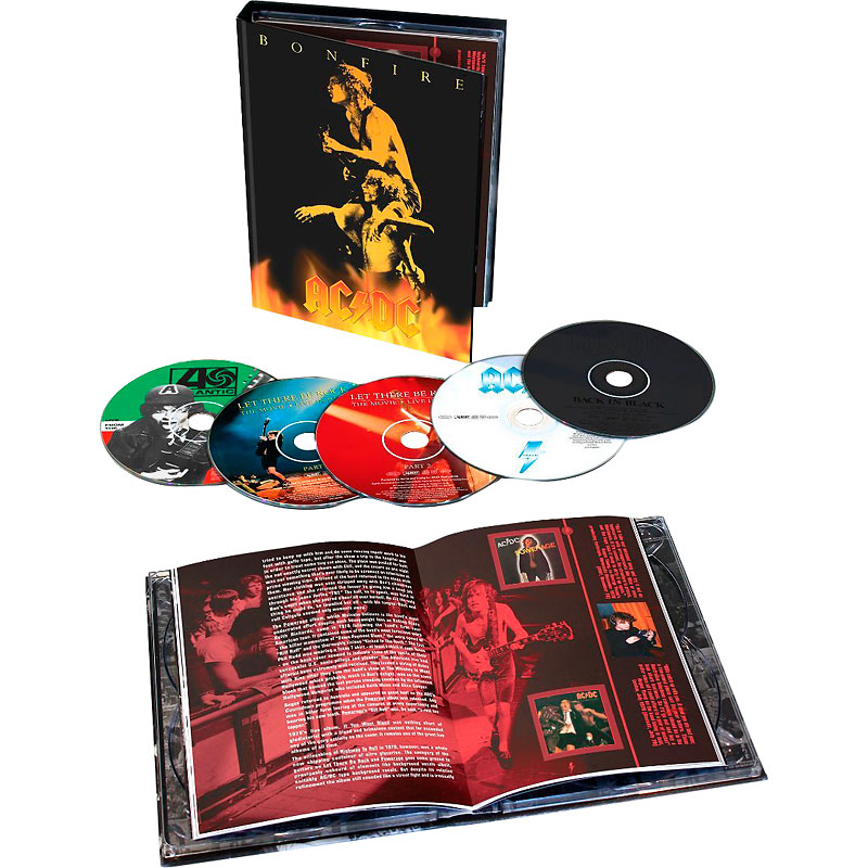 AC/DC - Bonfire Box Set - 5 CD + Book