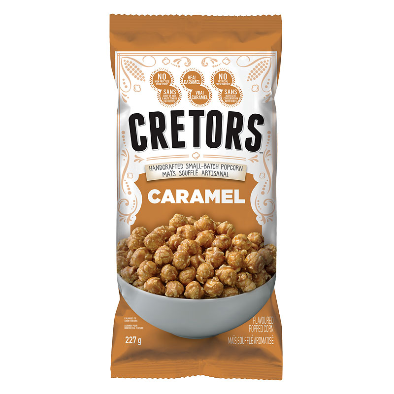 Cretors Popped Corn - Caramel Corn - 227g